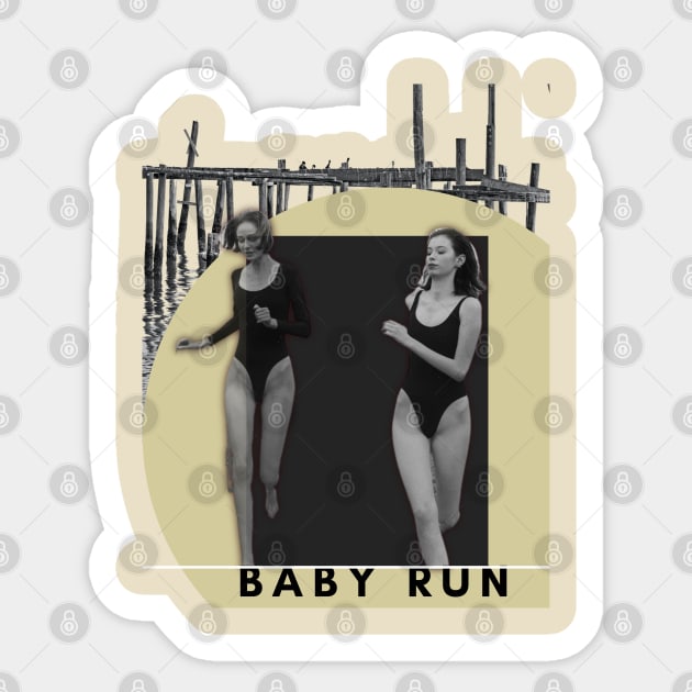 Baby Run Sticker by yzbn_king